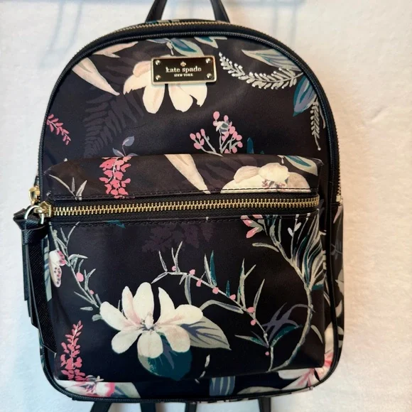 Kate Spade Wilson Road Botanical Small Bradley Backpack - Picture 3 of 11